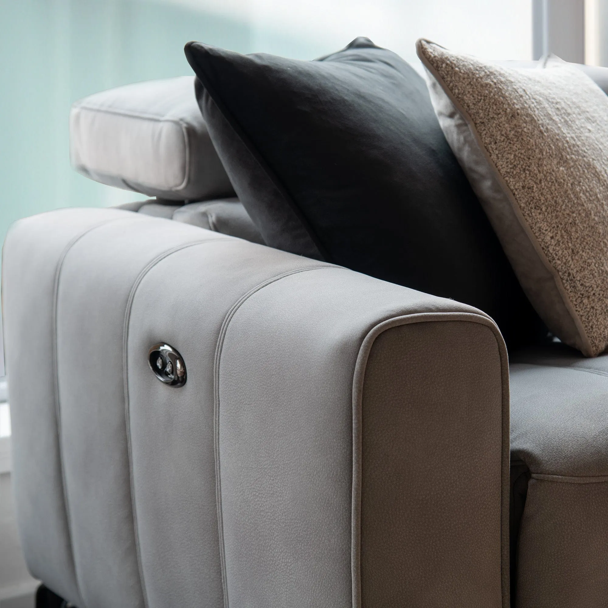 Veyron - Power Recliner Chair In Fabric