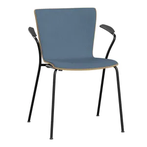 Vico Duo Armchair w/ Linking Device - Front Upholstered