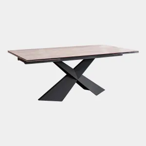 Vincenza - 200cm Extending Dining Table With Salt White Ceramic Top