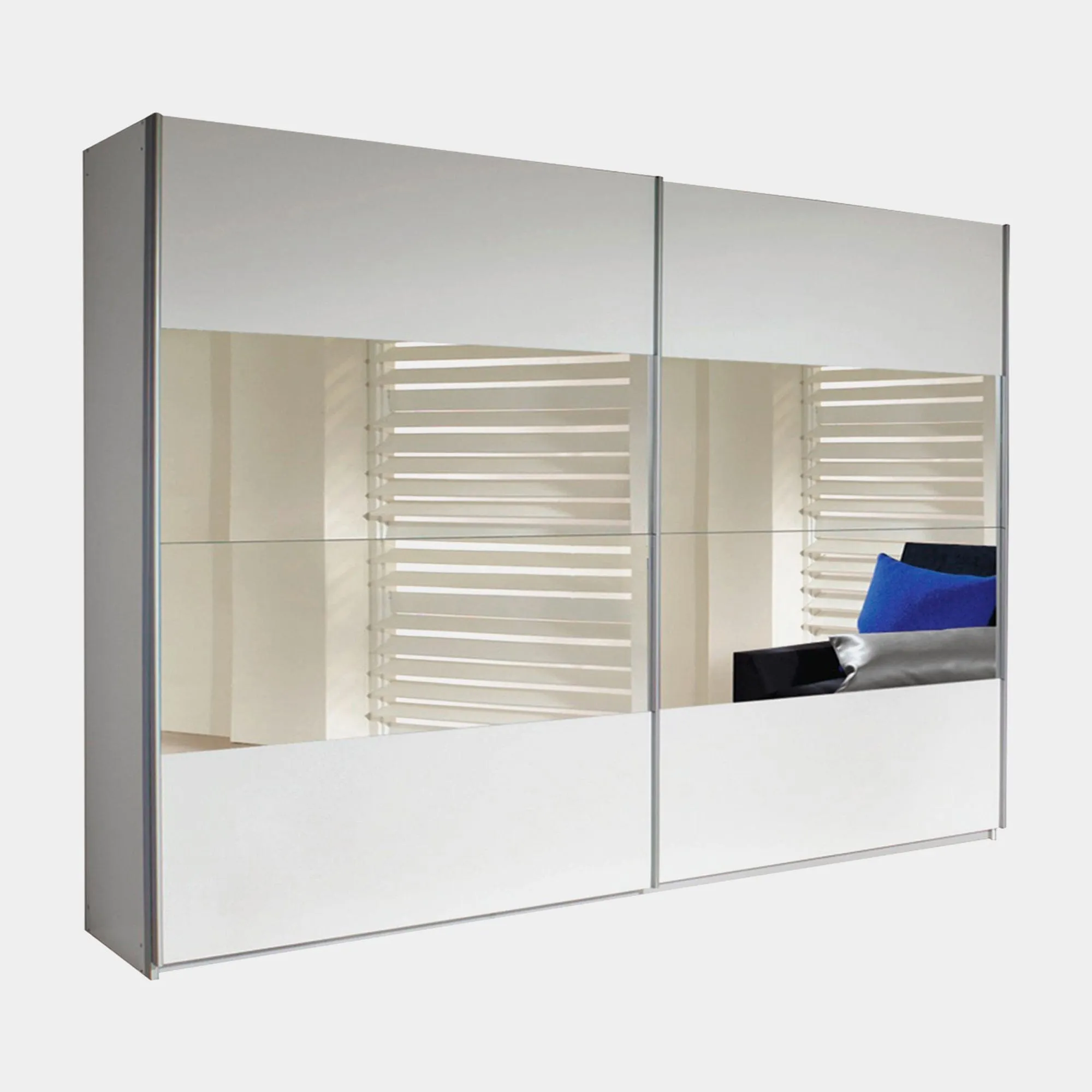 Viva - Mirrored Wardrobe
