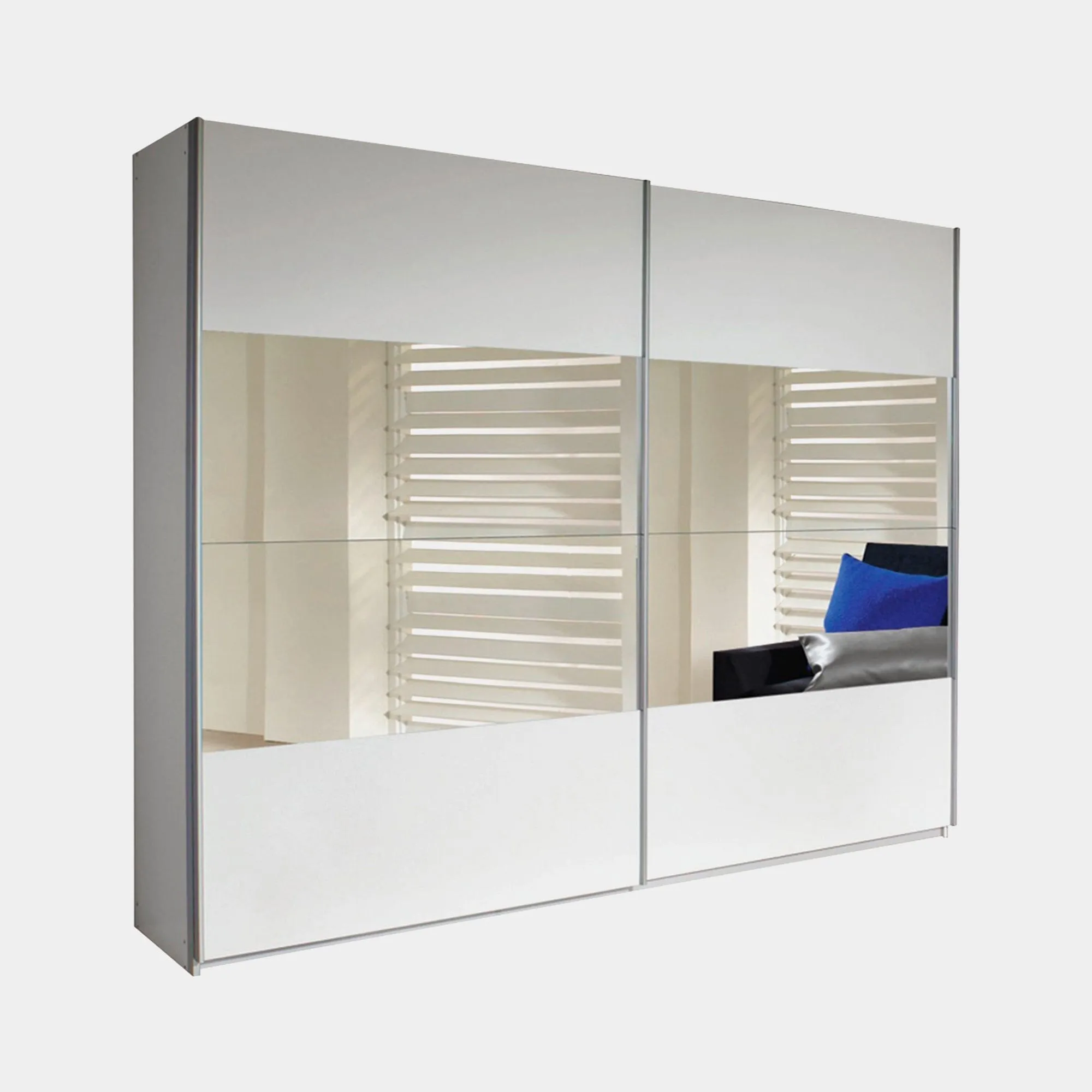 Viva - Mirrored Wardrobe