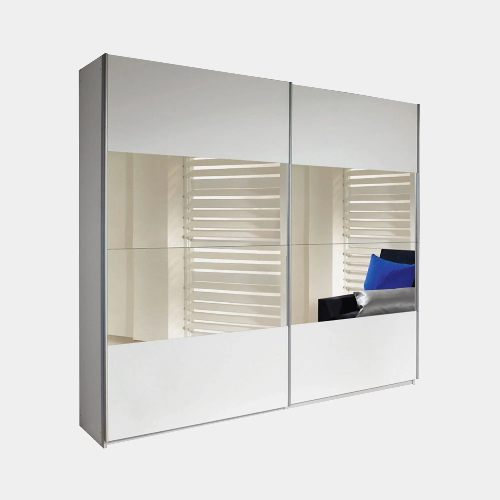 Viva - Mirrored Wardrobe