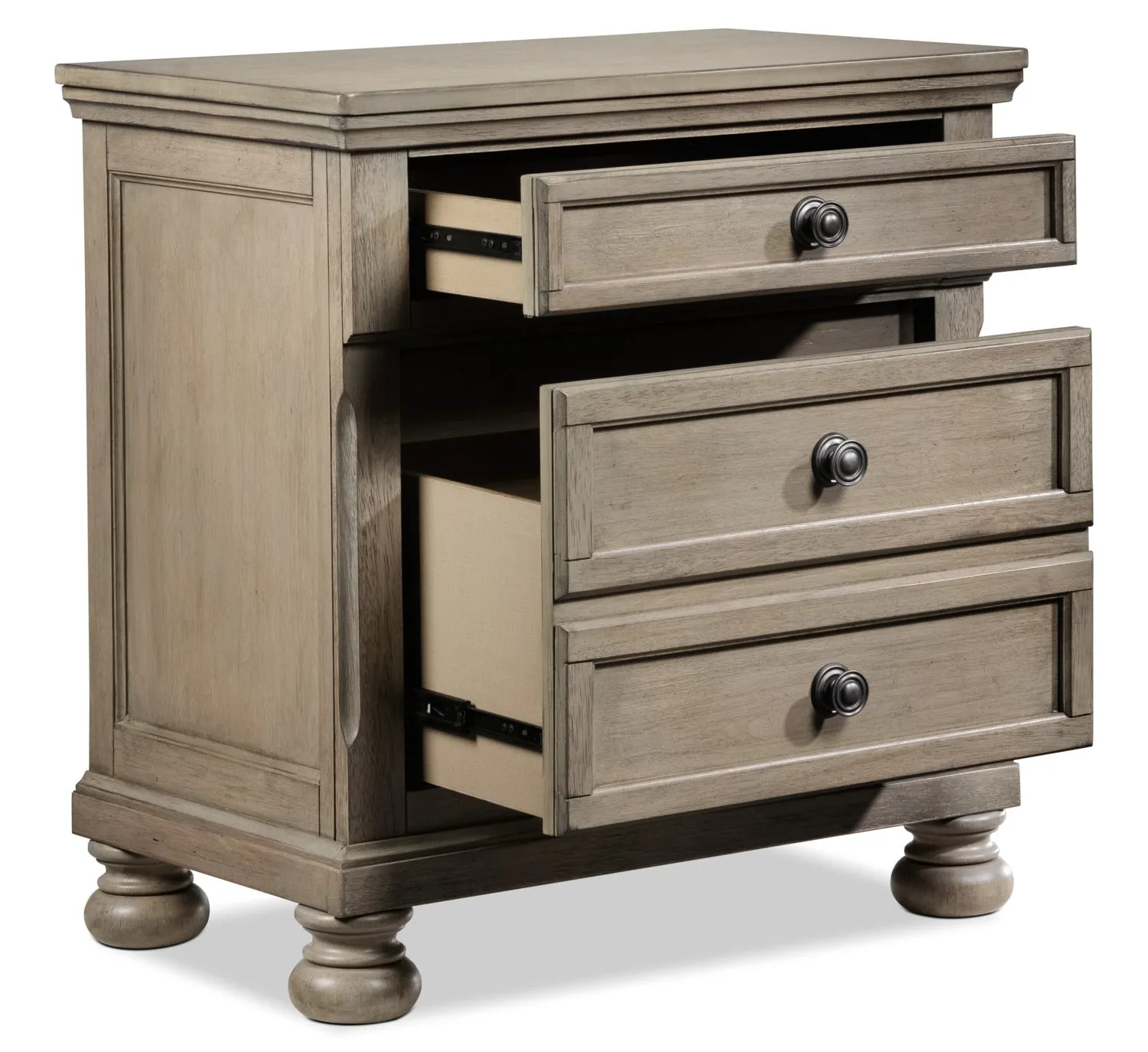 Windchester Night Table - Grey
