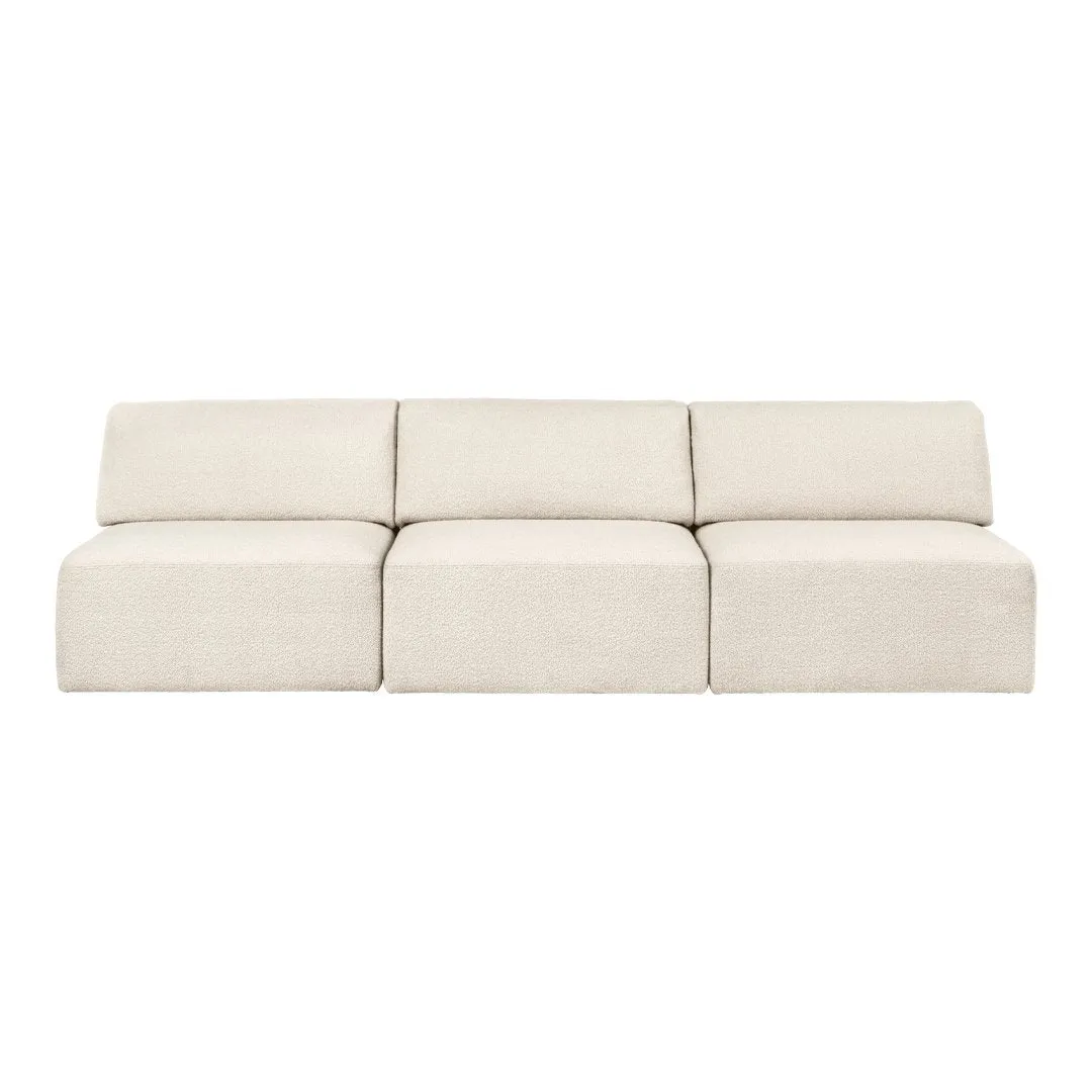 Wonder 3-Seater Sofa w/o Armrests
